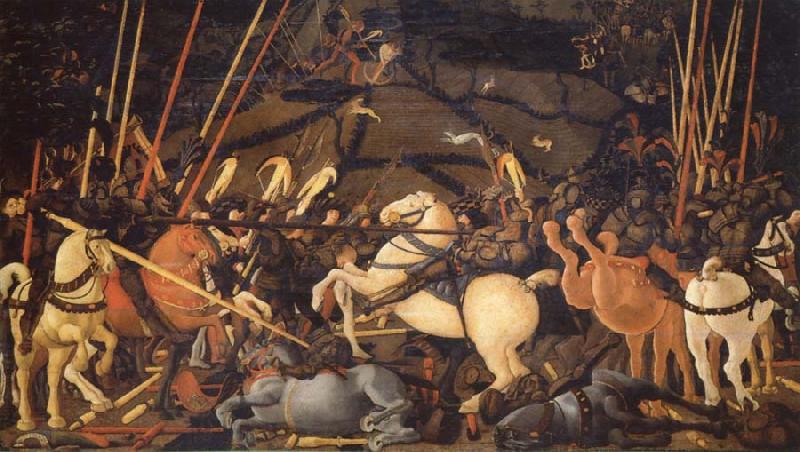 UCCELLO, Paolo The Battle of San Romano Sweden oil painting art
